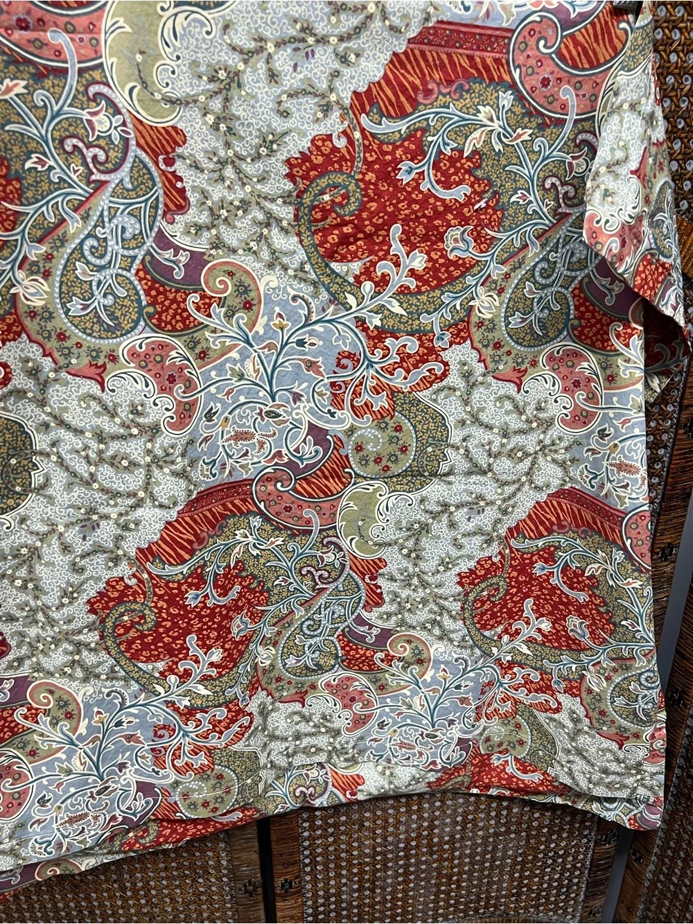 Pottery Barn monreal paisley pillow sham